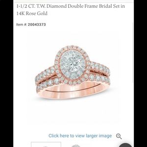 14k rose gold 1.5 crt diamond